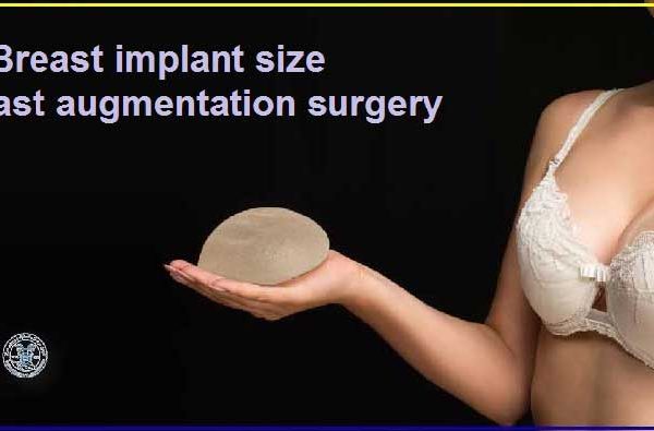Appropriate size of breast implants