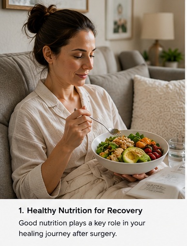 Nutrition after plastic surgery