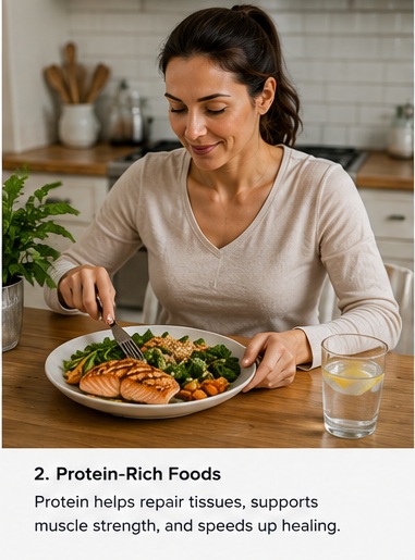 Nutrition after plastic surgery